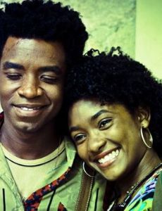 Erika Januza and Fabrício Boliveira