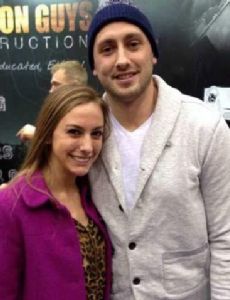 Brian Hoyer and Lauren Hoyer