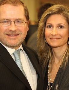 Grover Norquist and Samah Alrayyes Norquist