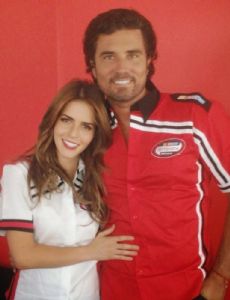 Diego Olivera and Claudia Álvarez