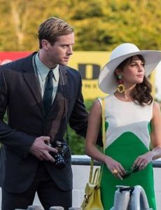 Armie Hammer and Alicia Vikander