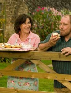Bill Camp and Tamsin Greig