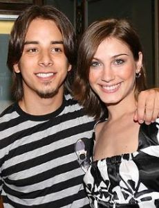Junior Lima and Sheila Santos