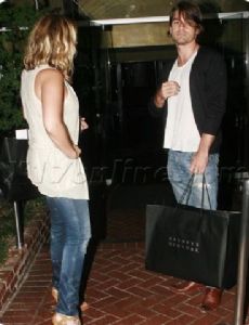 Justin Gaston and Hillary Scott