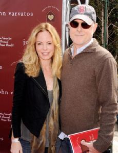 Chandra West and Mark Tinker
