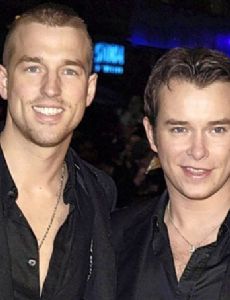 Stephen Gately and Andrew Cowles
