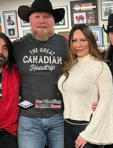Rena Mero and Brock Lesnar