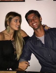 Thomaz Bellucci and Gabriela Cabrini