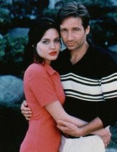 David Duchovny and Angelina Jolie