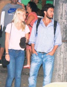 Gabriel Braga Nunes and Cristiana Peres