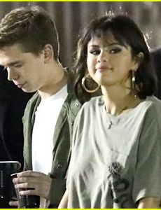 Caleb Stevens and Selena Gomez