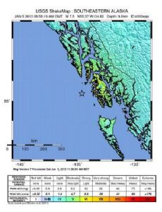 2013 Craig, Alaska earthquake