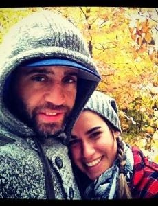 Maxime Talbot and Cynthia Phaneuf