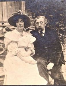 Marthe Massin and Emile Verhaeren