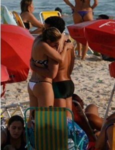 Luiza Possi and Thiago Martins