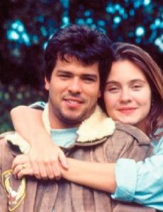 Adriana Esteves and Maurício Mattar