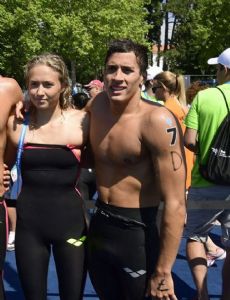 Gergely Gyurta and Melinda Novoszáth