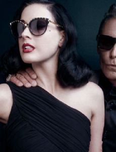 Mark Mahoney and Dita Von Teese