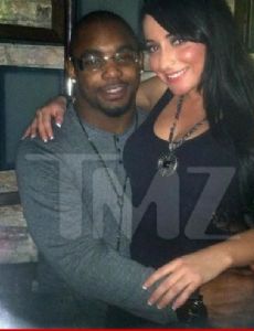 Angelina Pivarnick and Ahmad Bradshaw