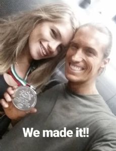 Tierry Vilson and Megan Markel