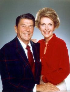 Ronald Reagan and Nancy Reagan