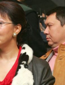Rakhat Aliyev and Dariga Nazarbayeva