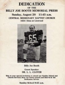Billy Joe Booth