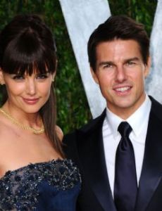 Katie Holmes and Tom Cruise