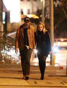 Boyd Holbrook and Maika Monroe