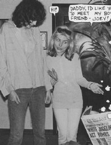 Debbie Harry and Joey Ramone