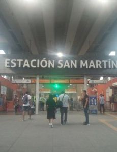 San Martín station