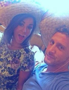 James Morgan and Vicky Pattison