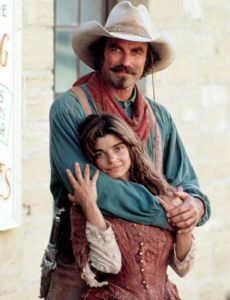 Tom Selleck and Laura San Giacomo