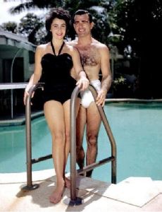 William Pawley Jr. and Elizabeth Taylor