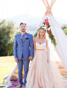 Landon Beard and Vanessa Ray