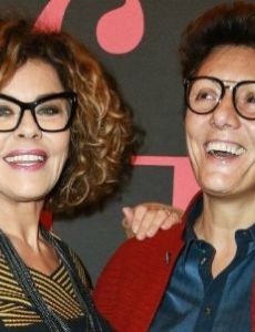 Eva Grimaldi and Imma Battaglia
