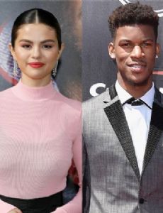 Jimmy Butler and Selena Gomez