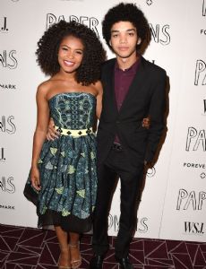 Justice Smith and Jaz Sinclair