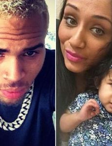 Chris Brown and Nia Amey