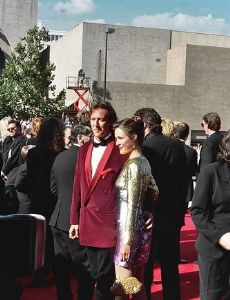 Judge Reinhold and Carrie Frazier