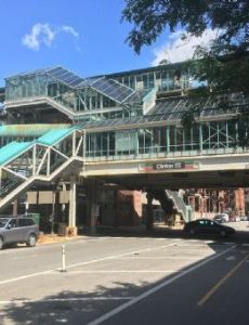 Clinton station (CTA Green and Pink Lines)