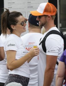 Heather Maltman and Matt Baker (personal trainer)