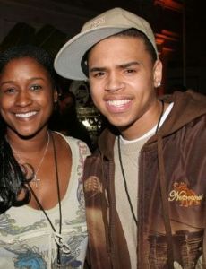 Chris Brown and Tina Davis