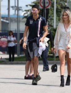 Esteban Ocon and Elena Berri(athlete)