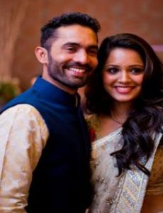 Dipika Pallikal and Dinesh Karthik