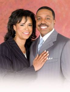 Creflo Dollar and Taffi Dollar