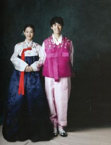 Tablo and Kang Hye Jung