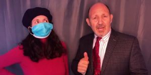 Angela Watson and Brian Nahas