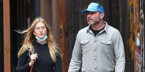 Liev Schreiber and Taylor Neisen