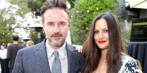 David Arquette and Christina McLarty
